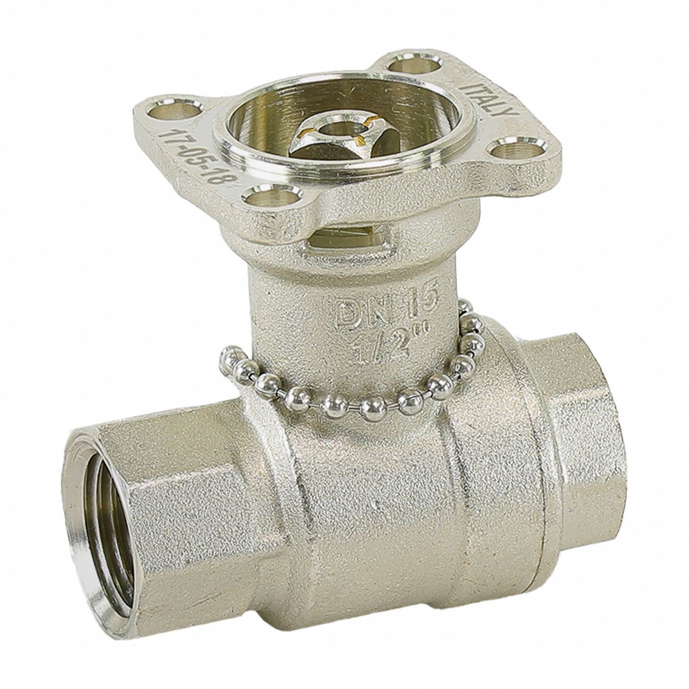 Valve Body, Ball: 2-Way, 1/2 in Female NPT, 3 CV Flow, 200 psi Close-off, No Actuator