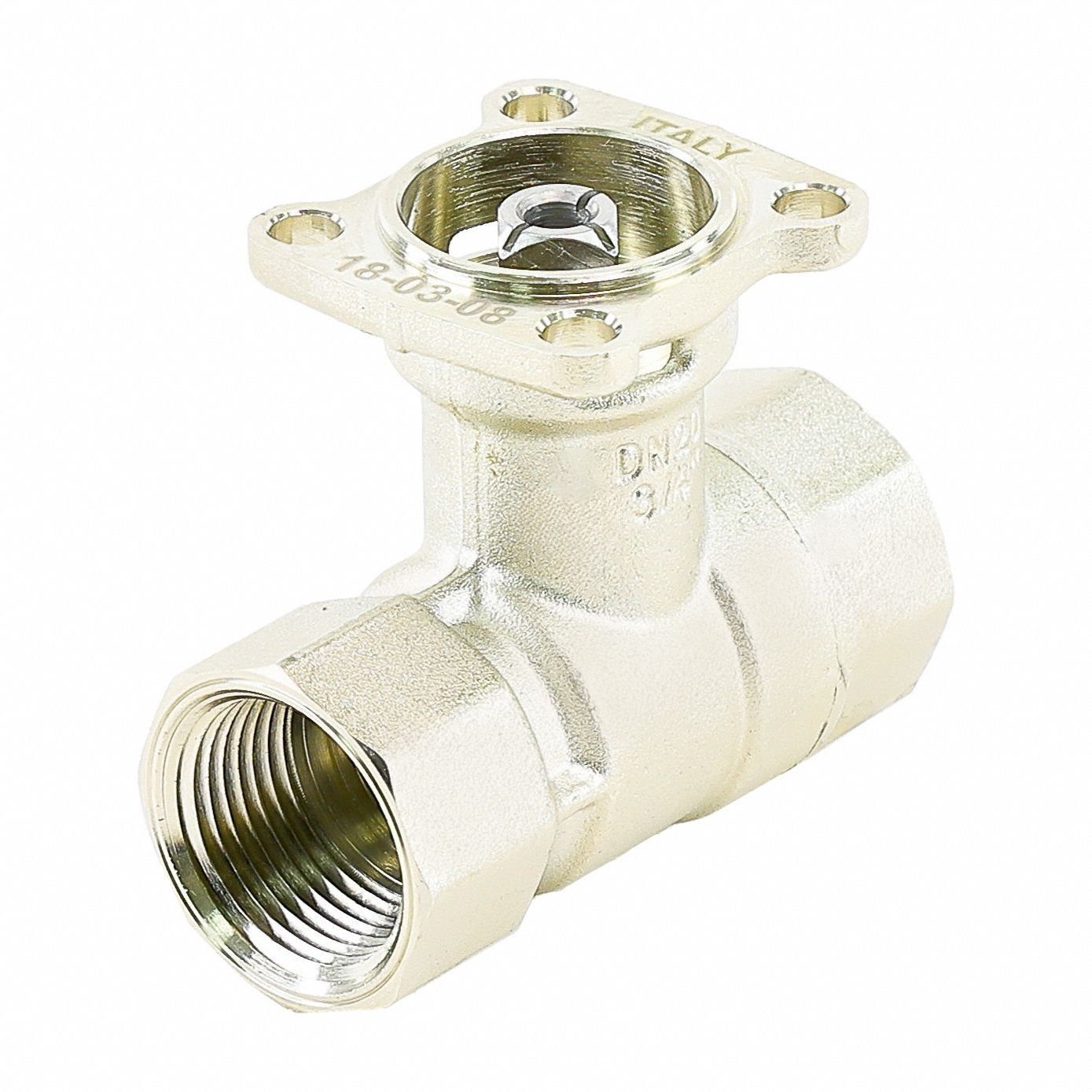 Valve Body, Ball: 2-Way, 3/4 in Female NPT, 4.7 CV Flow, 200 psi Close-off, No Actuator