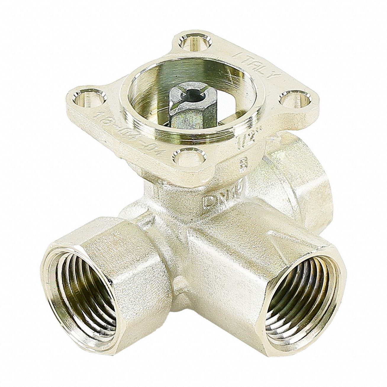 Valve Body, Ball: 3-Way, 1/2 in Female NPT, 1.9 CV Flow, 1.9 Bypass CV Flow, 200 psi Close-off