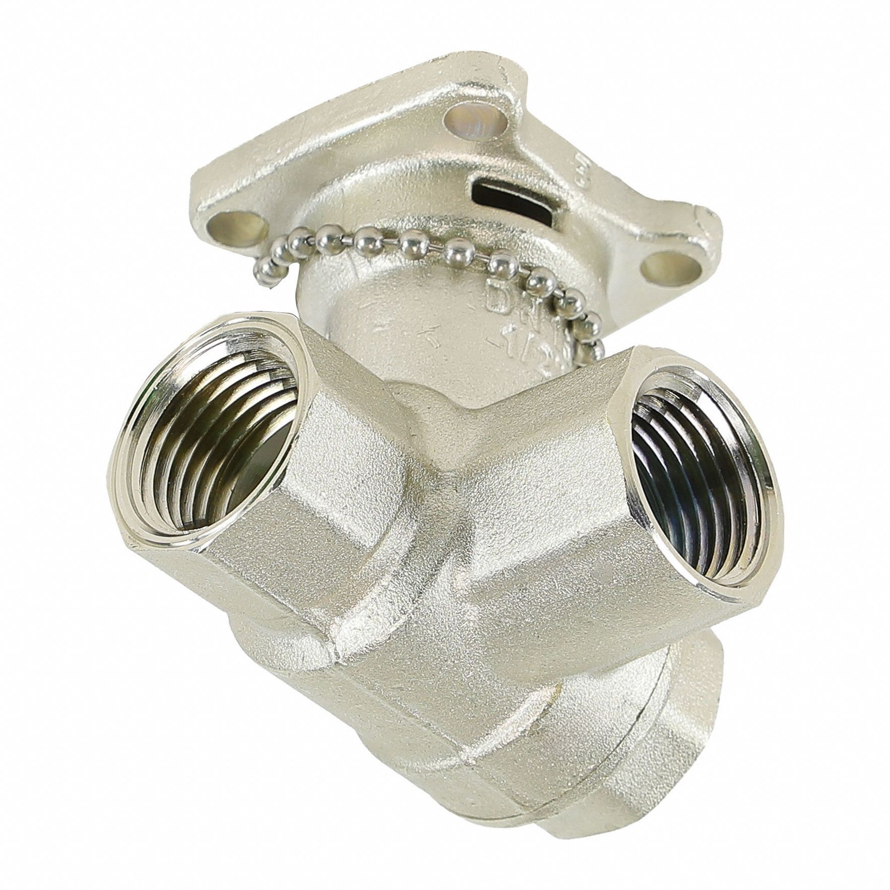Valve Body, Ball: 3-Way, 1/2 in Female NPT, 3 CV Flow, 3 Bypass CV Flow, 200 psi Close-off