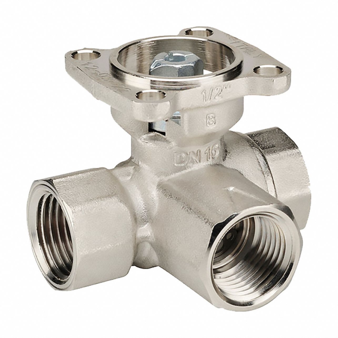 Valve Body, Ball: 3-Way, 1 in Female NPT, 30 CV Flow, 30 Bypass CV Flow, 200 psi Close-off