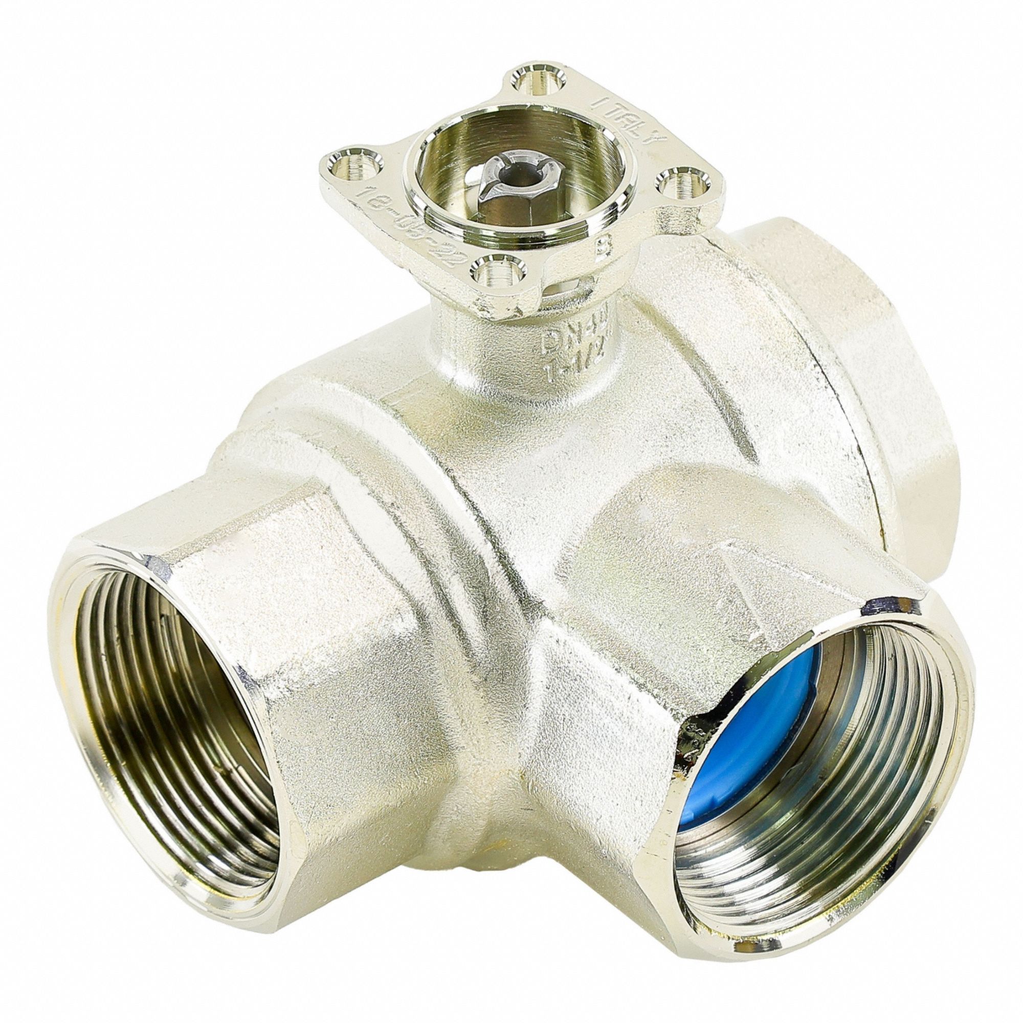 Valve Body, Ball: 3-Way, 1 1/2 in Female NPT, 19 CV Flow, 19 Bypass CV Flow, 200 psi Close-off