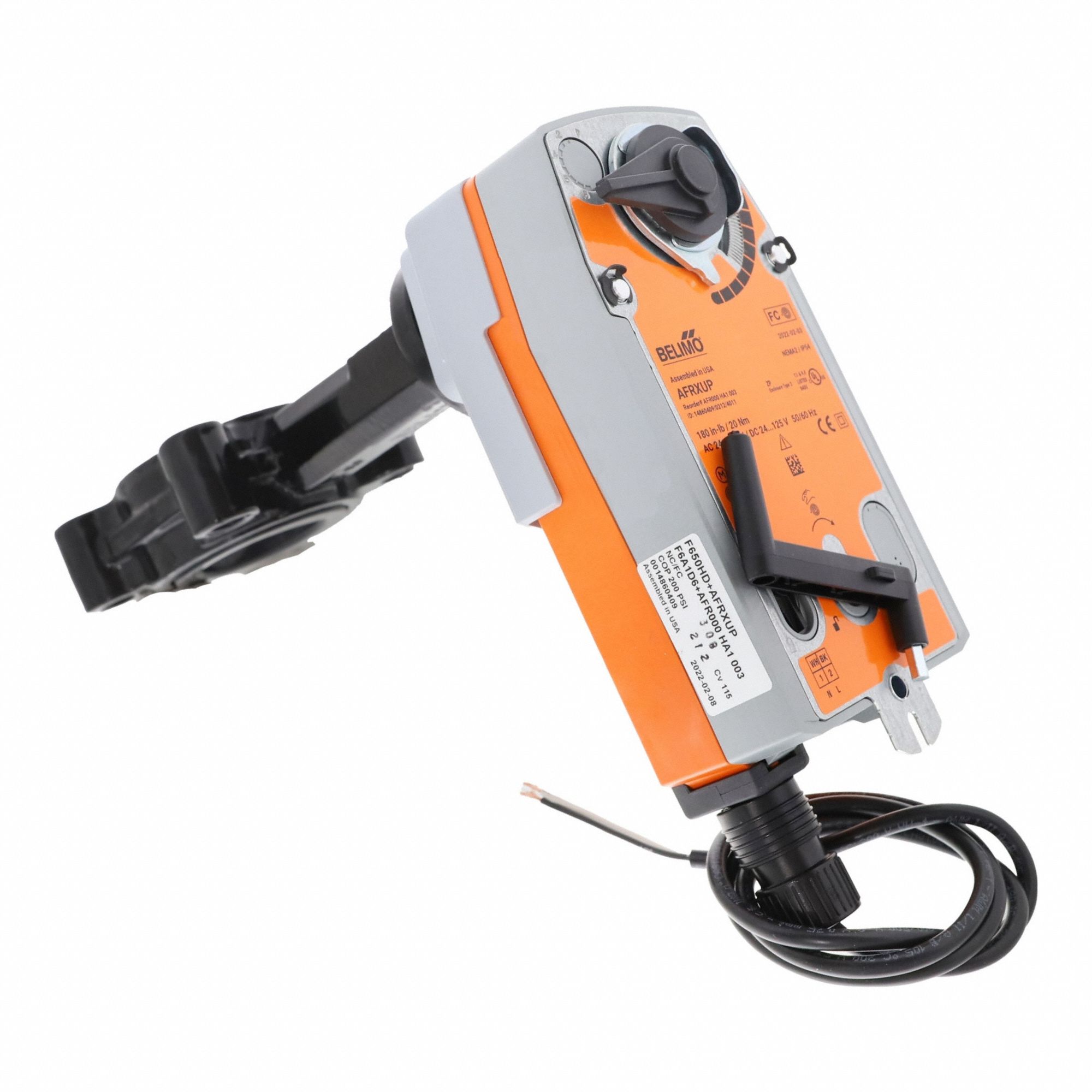 Actuated Butterfly Valves: For Chilled/Hot Water upto 60% Glycol Media, Ductile Iron, Lug, 2