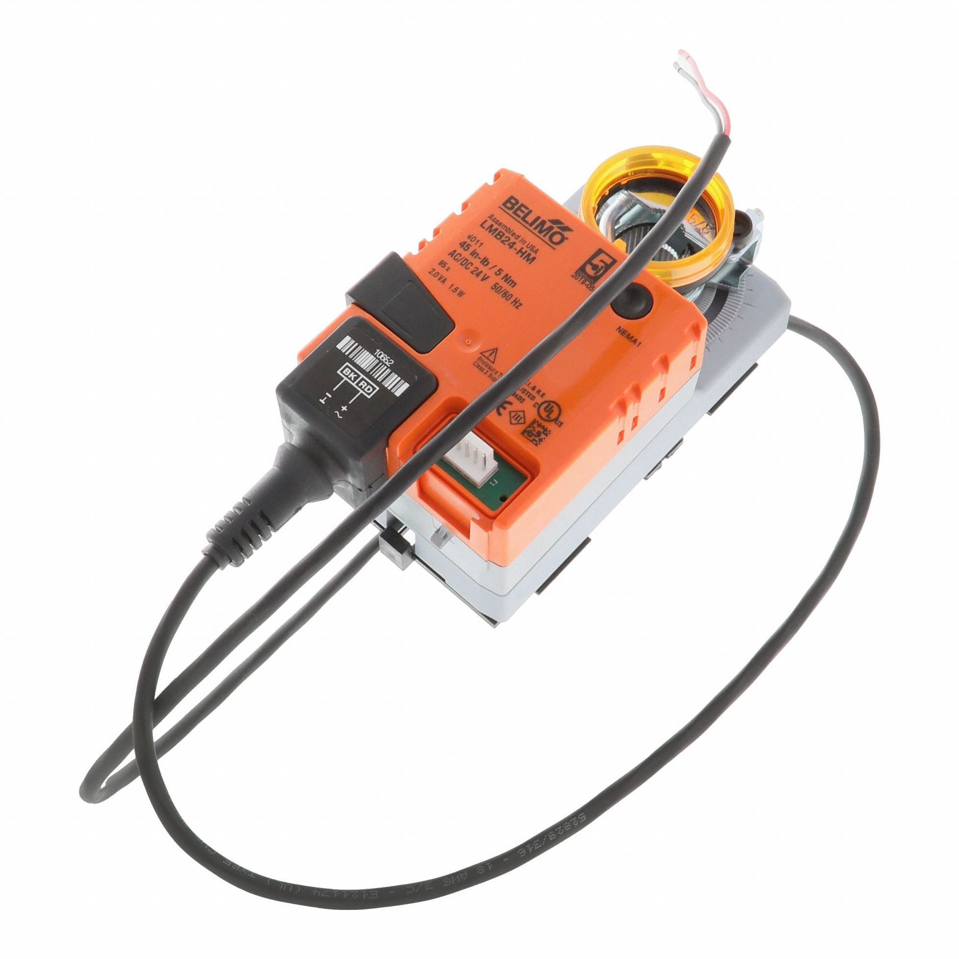 Damper Actuator: Dampers, Proportional, Non-Spring Return, 45 in-lb, 24V AC/DC, NEMA 2 / IP54