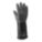 SHOWA 878R CHEMICAL-RESISTANT GLOVES, BLK, 8, BUTYL RUBBER, 28 MIL, BEADED CUFF