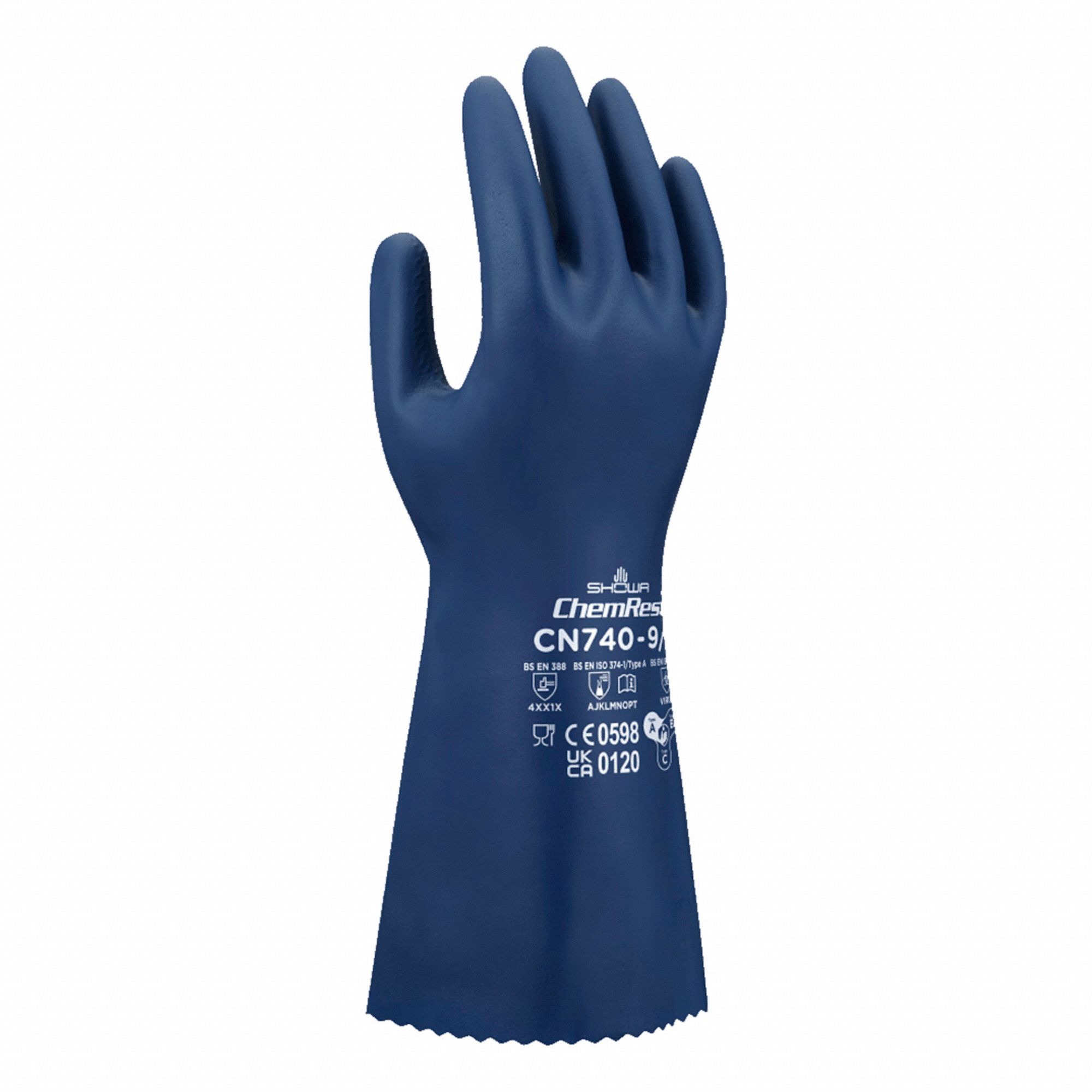 GANTS BIODEG/NIT/13PO/15MIL/F-L/BL