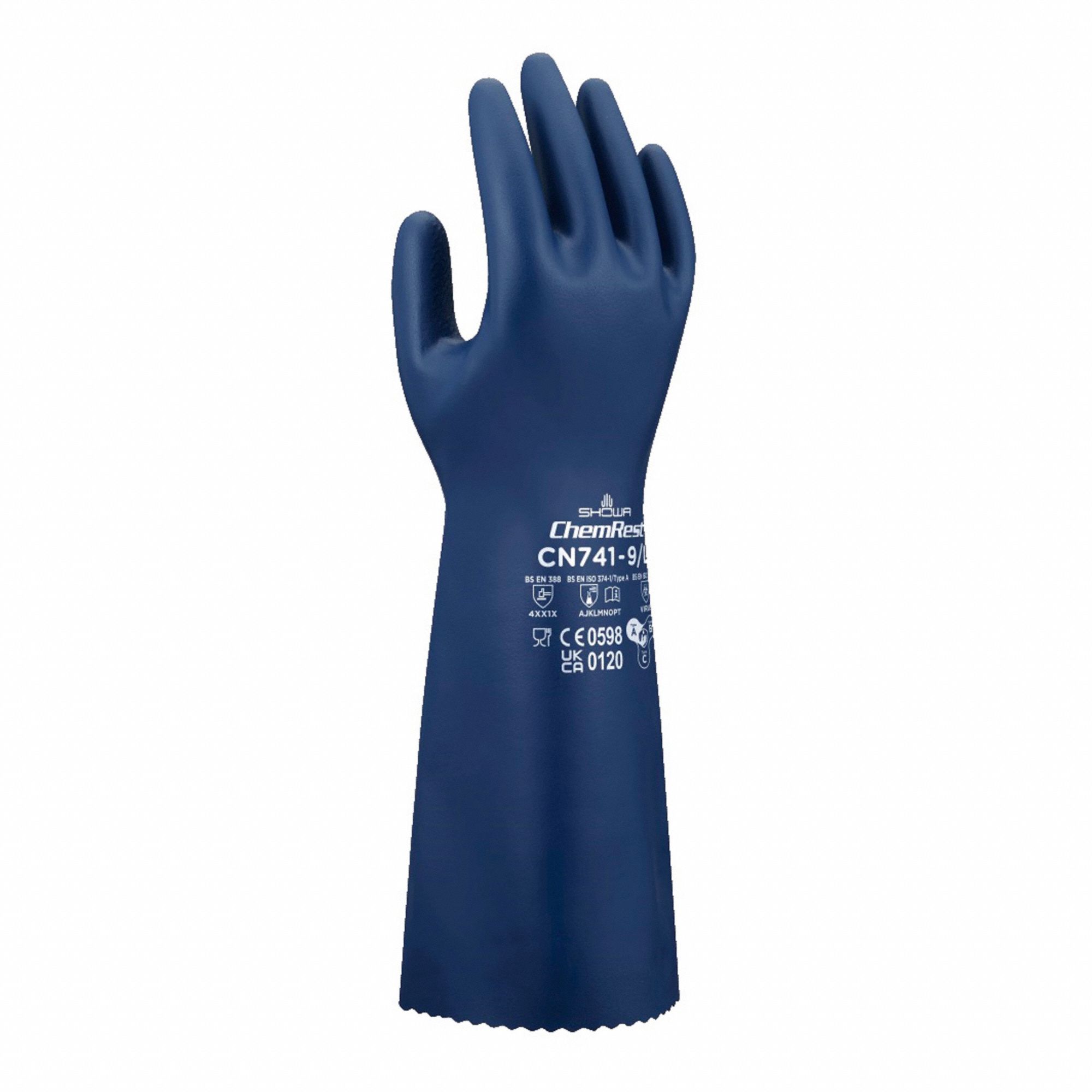 GANTS BIODEG/NIT/15PO/15MIL/F-L/BL