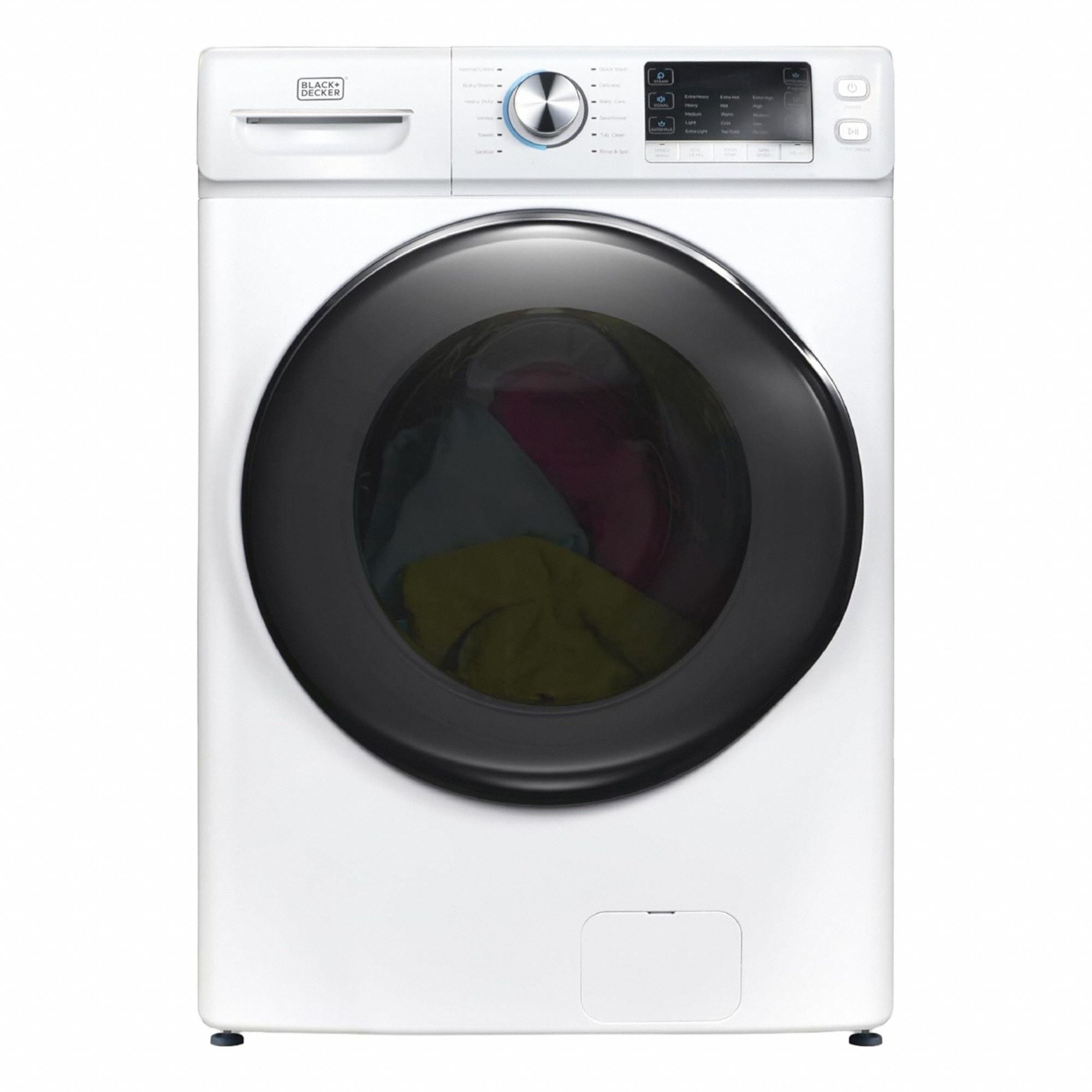 Laundry: White, 4.5 cu ft Capacity, Front Load, Energy Star Certified