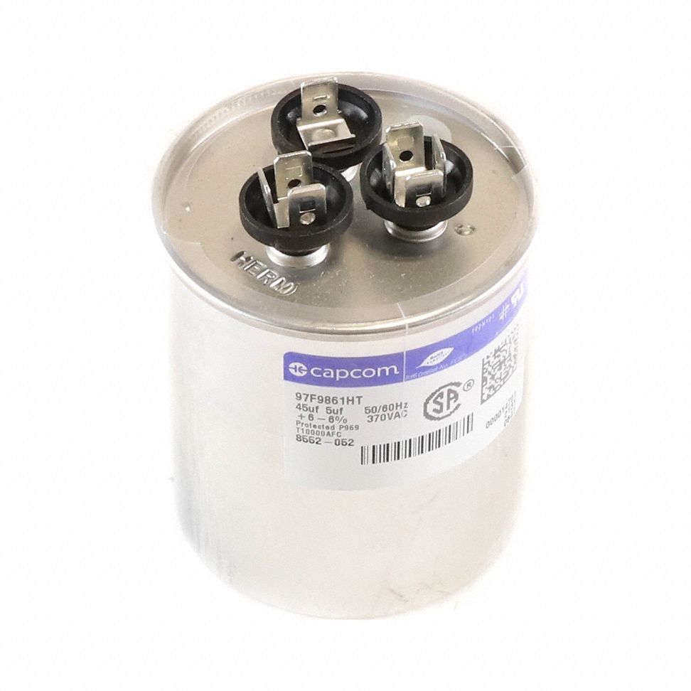 Capacitor Run Round 45/5uf 370V