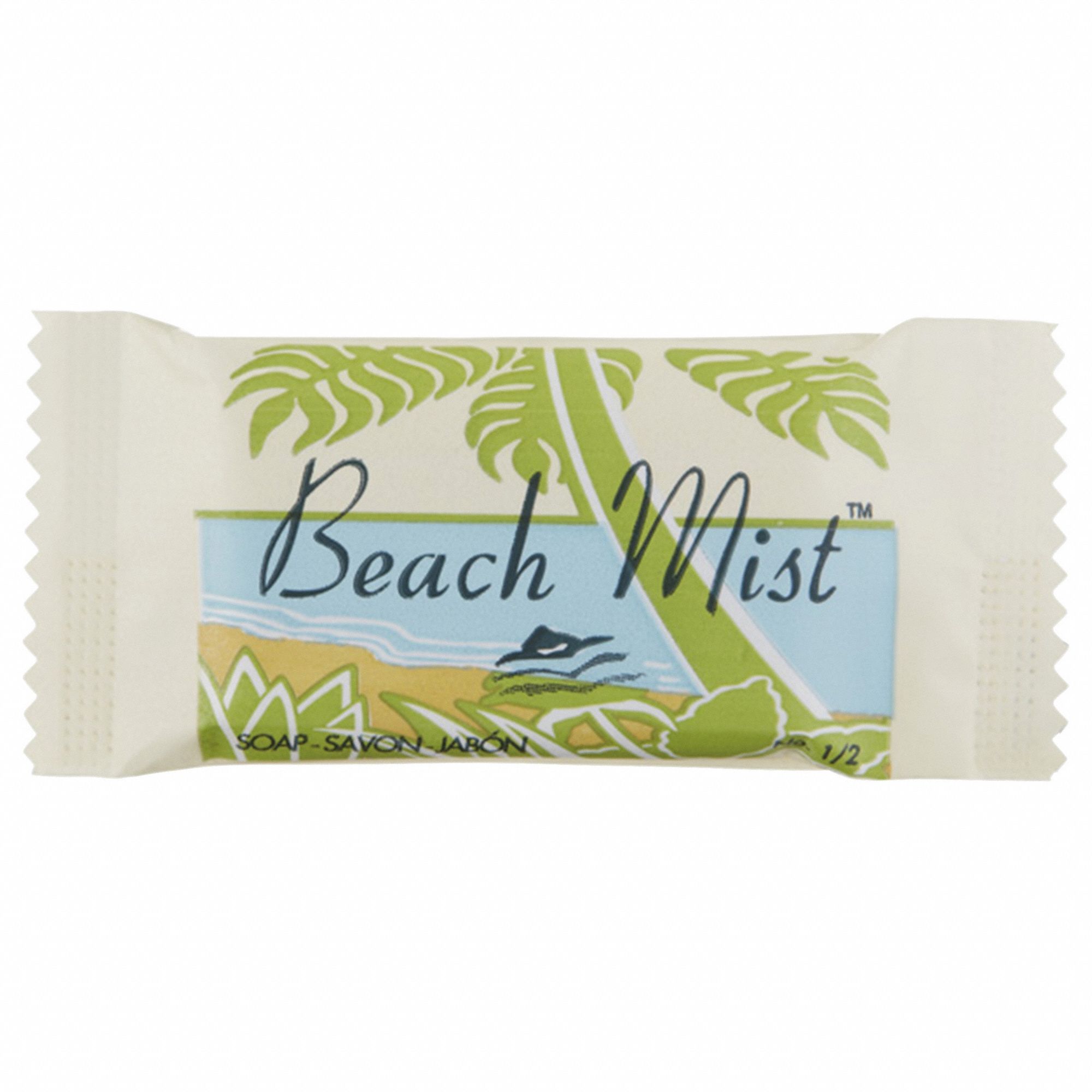 Bar Soap: 0.5 oz, Beach Mist Fragrance, 1,000 PK