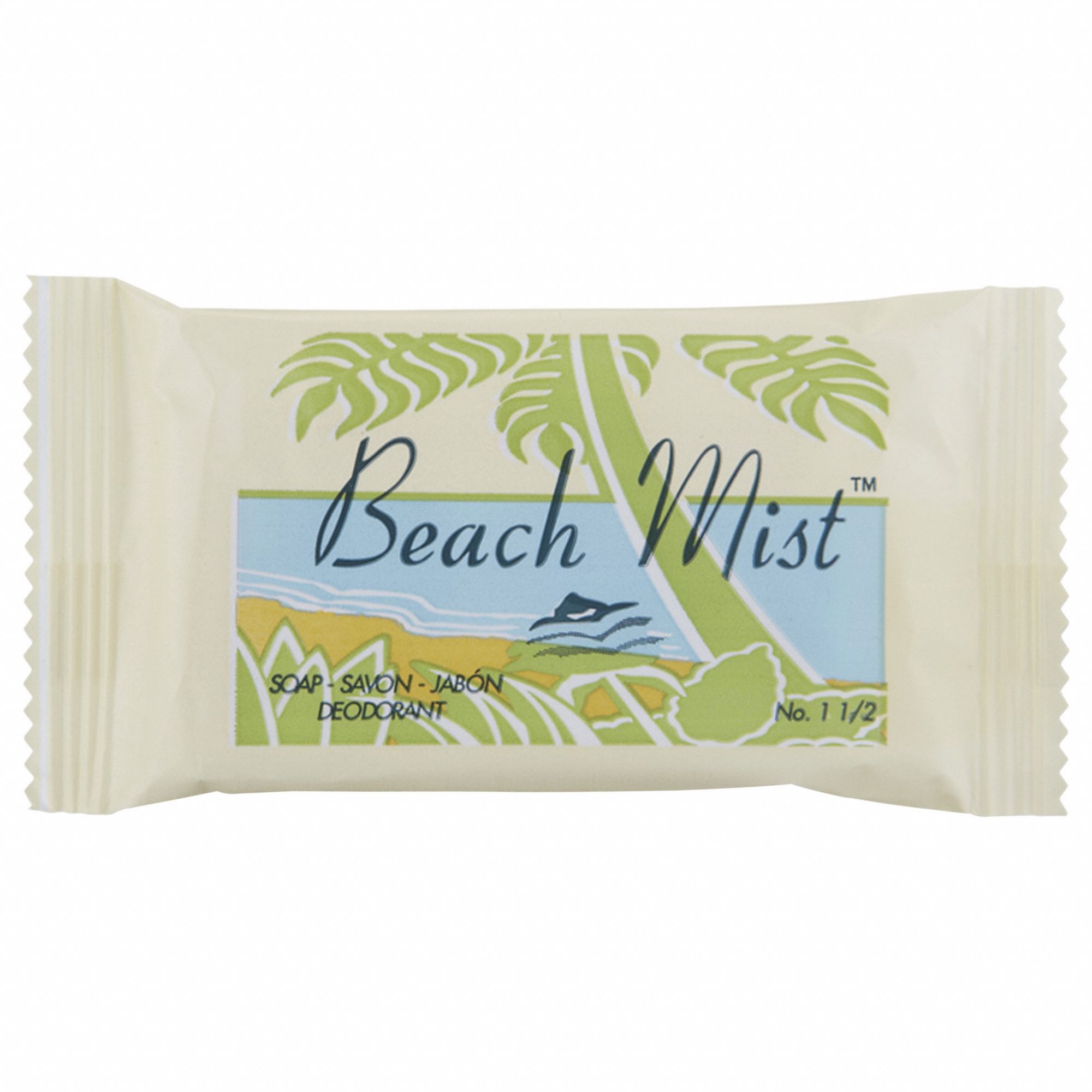 Bar Soap: 1.5 oz, Beach Mist Fragrance, 500 PK