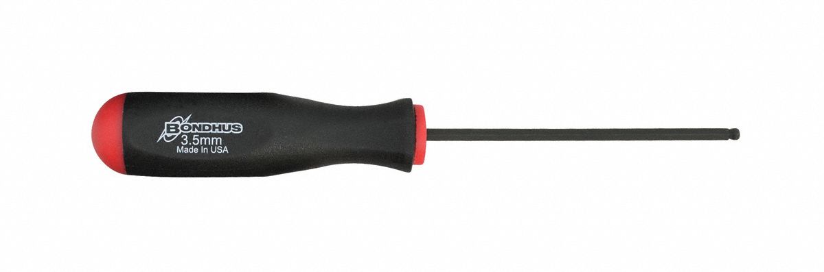 SCREWDRIVER BALL HEX 3.5MM
