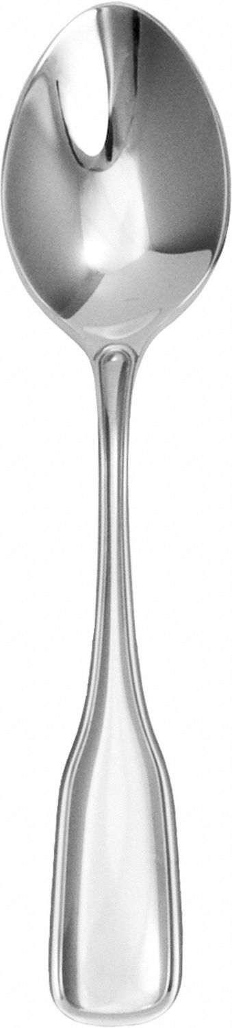 Teaspoon: Berkley, 18/0, Stainless Steel, 6 1/4 in Overall Lg, Silver