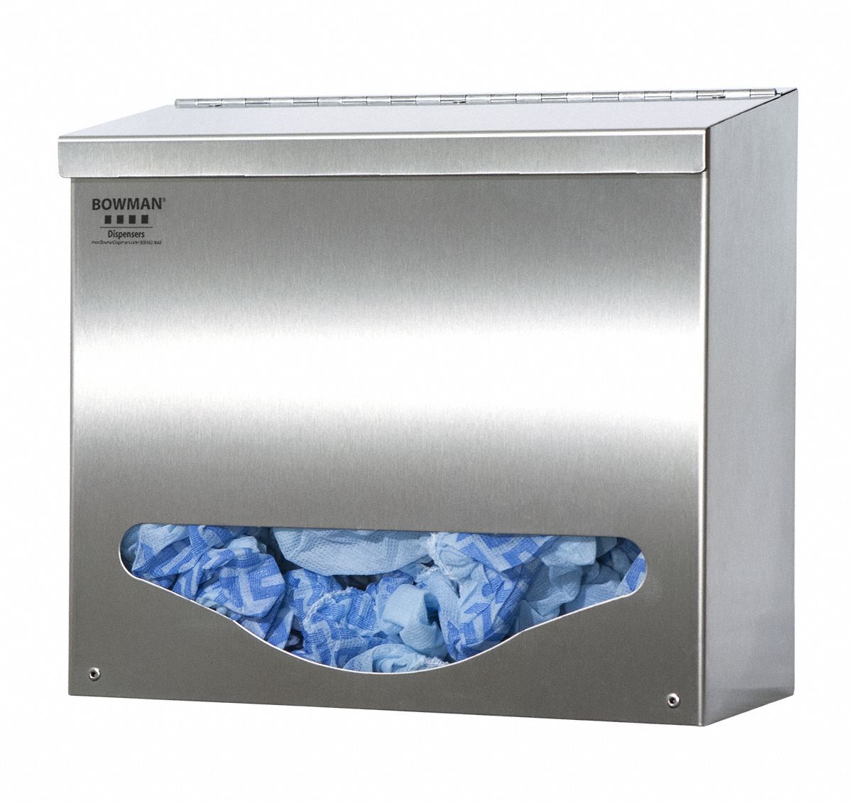 BULK DISPENSER,SILVER,12 3/16" W