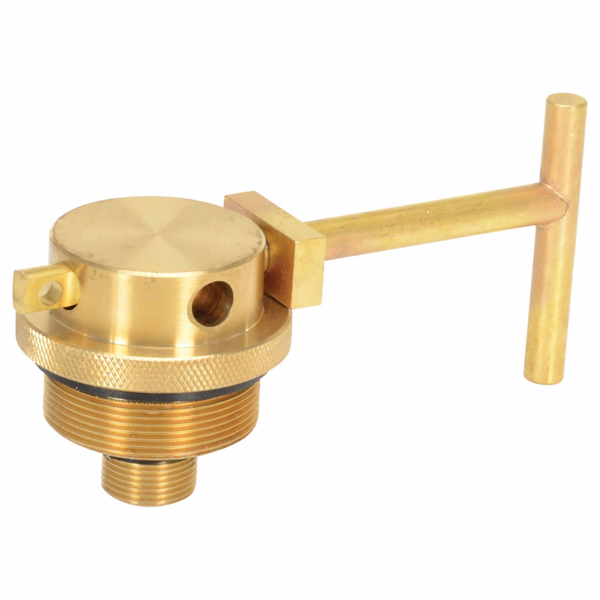 DRUM LOCK, GOLD, BRASS, ZINC-PLATED FINISH