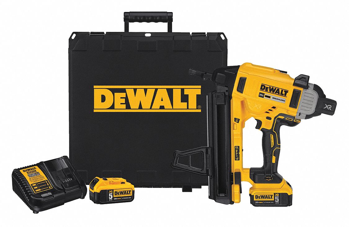 Dewalt cordless clearance nail gun set