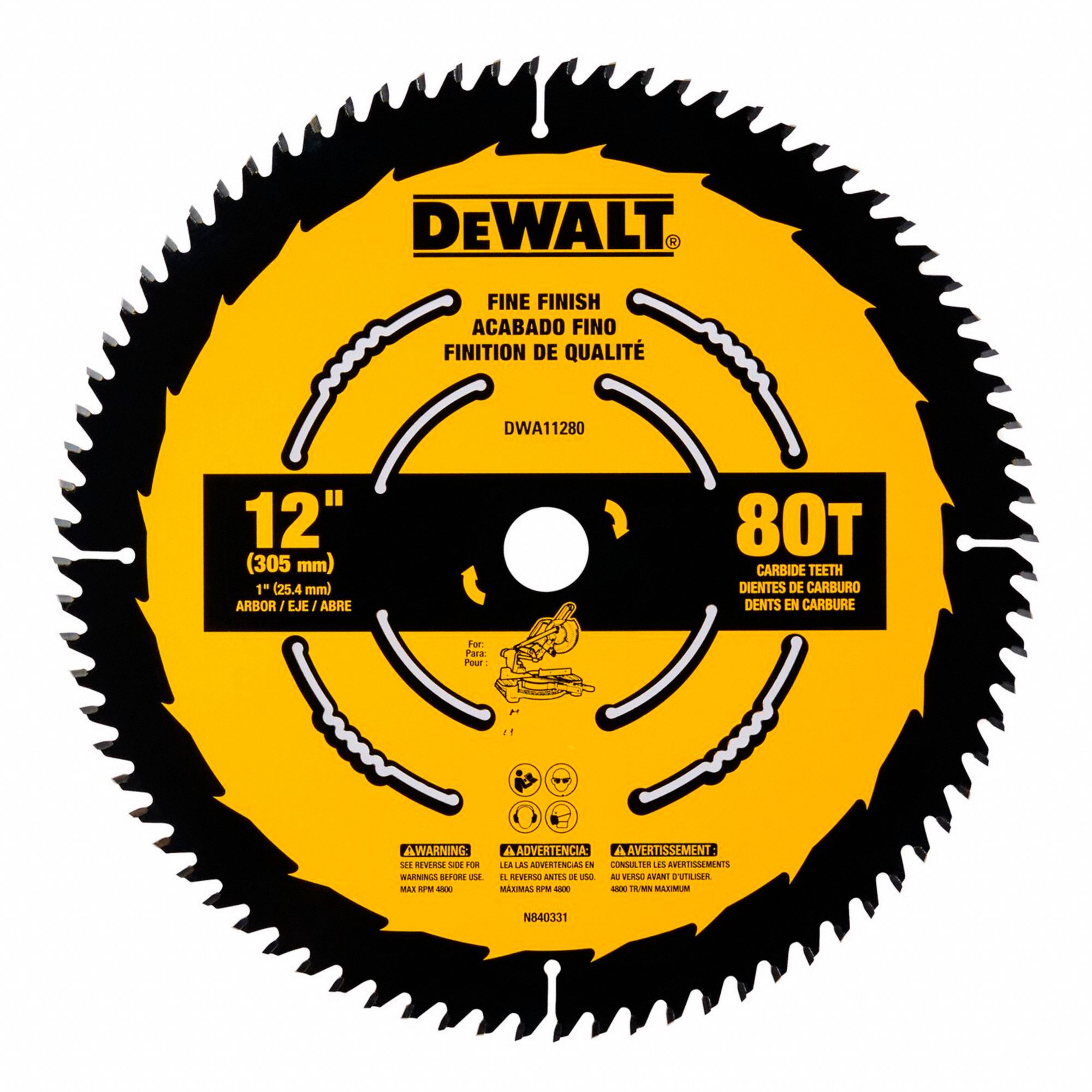 SAW BLADE,80 NUMBER OF TEETH