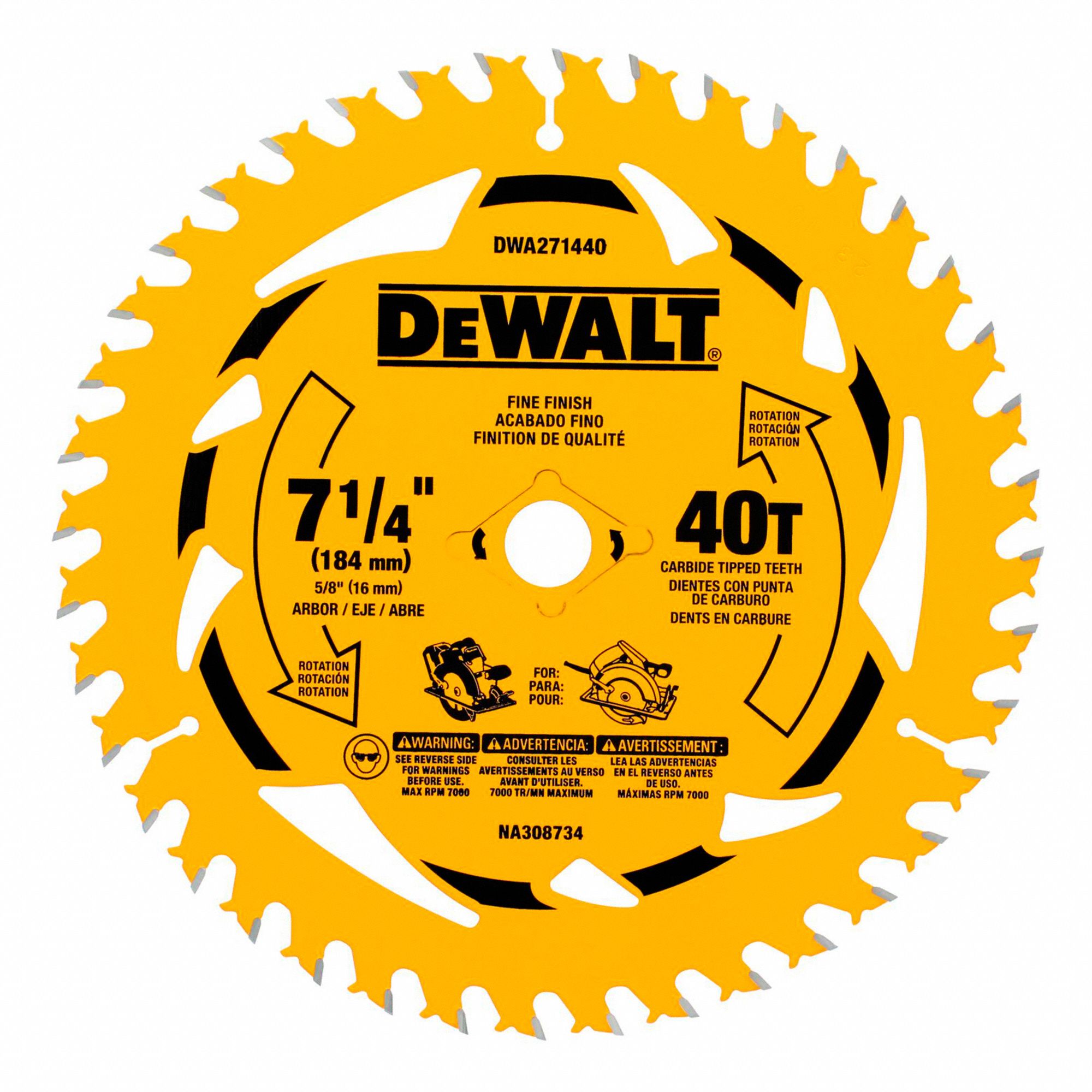 SAW BLADE,40 NUMBER OF TEETH