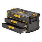TOOL BOX,PLASTIC,12 39/64 IN H OVERALL