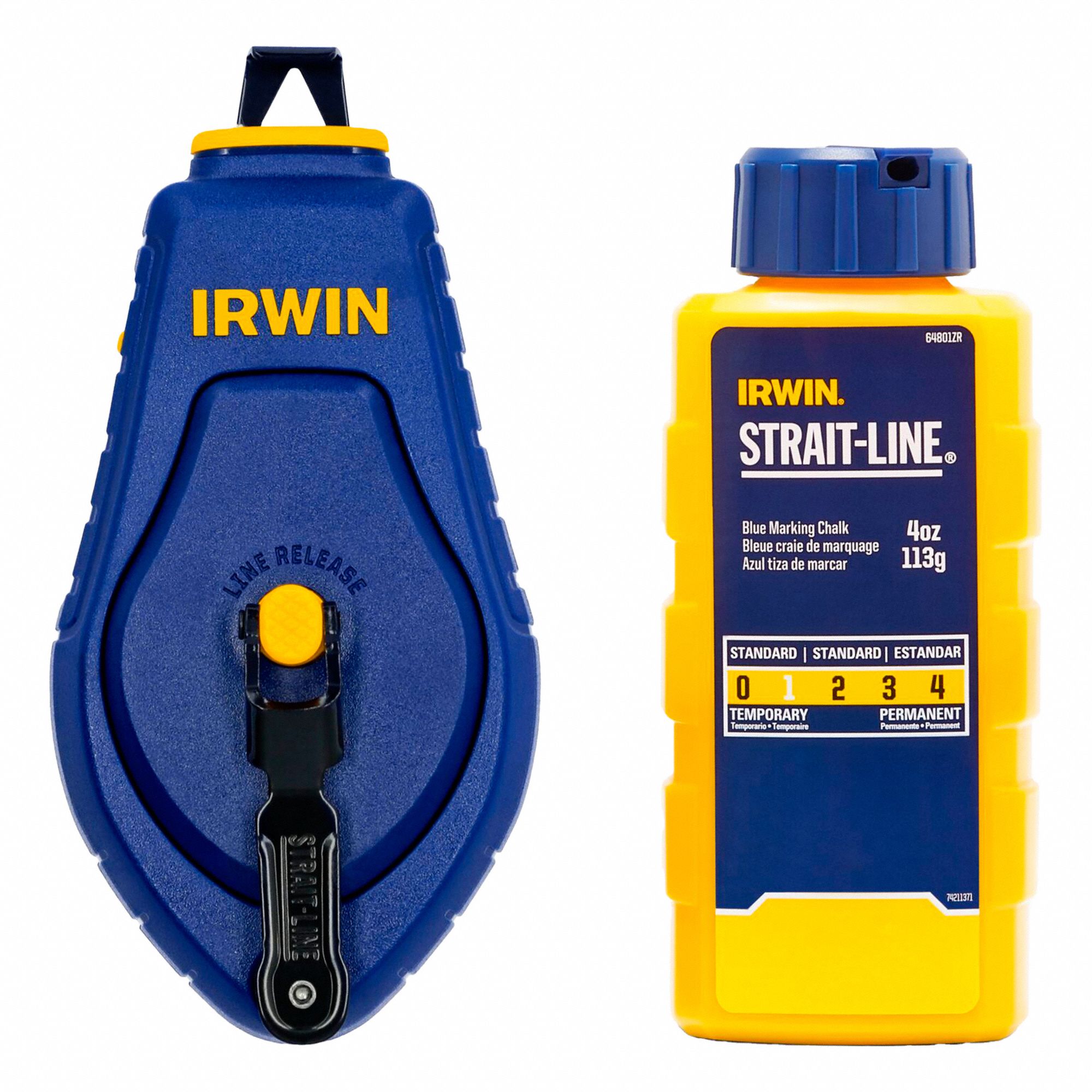 CHALK REEL,3:1 GEAR RATIO,ABS CASE