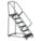 LOCKSTEP ROLLING LADDER,STEEL, 60 INH, NO LOCKING MECHANISM, NO HANDRAILS