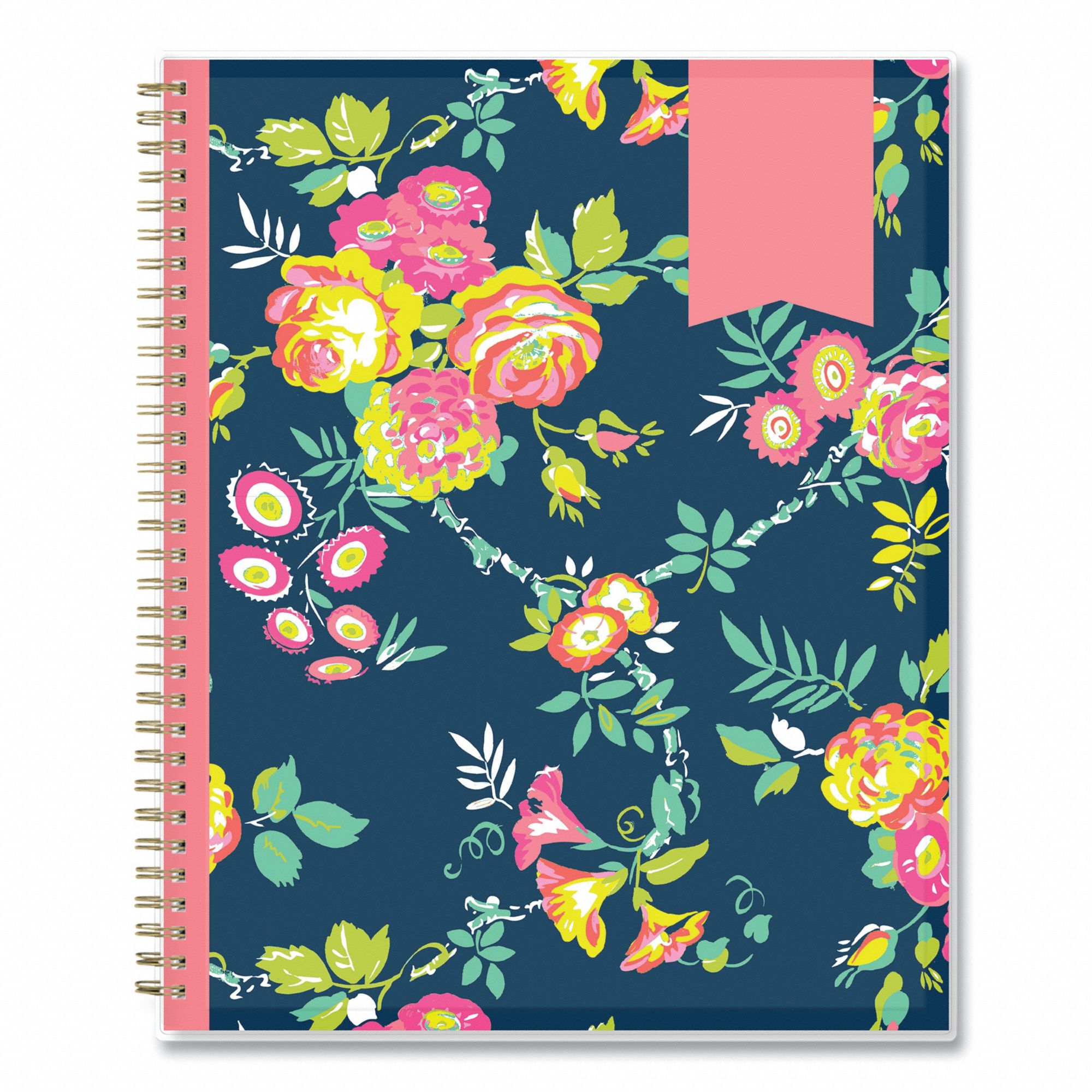 Planner: 12-Month (Jan-Dec) Format, 11 in Sheet Ht, 8 1/2 in Sheet Wd, Navy Cover