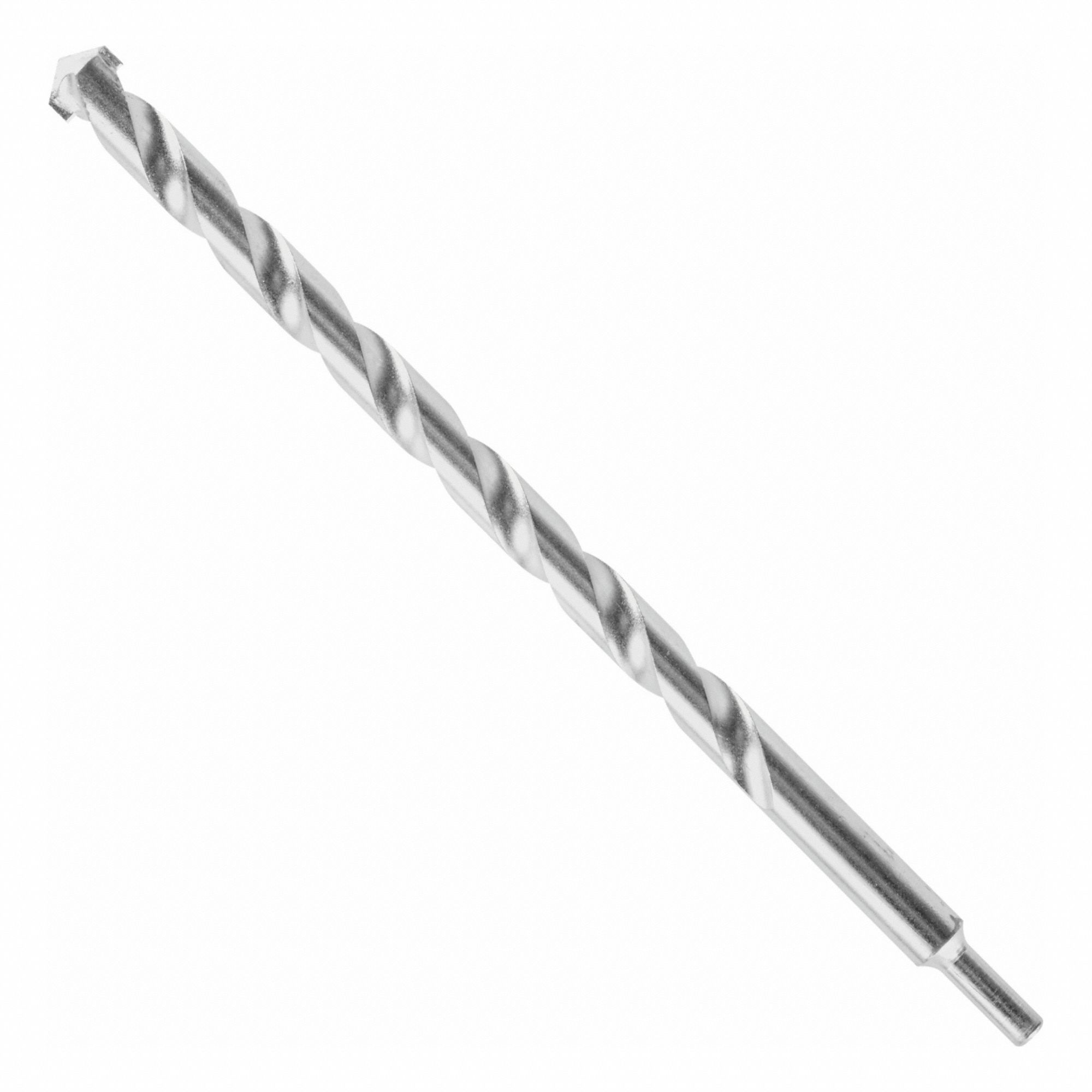 Fast Spiral Rotary Masonry Drill Bit: 3/4 in Drill Bit Size, 10 in Max Drilling Dp