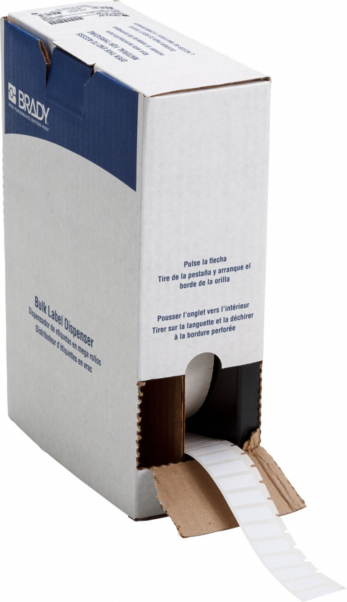 4 in x 4 in, Halogen Free Polyester, Label - 792VY2|B33-161