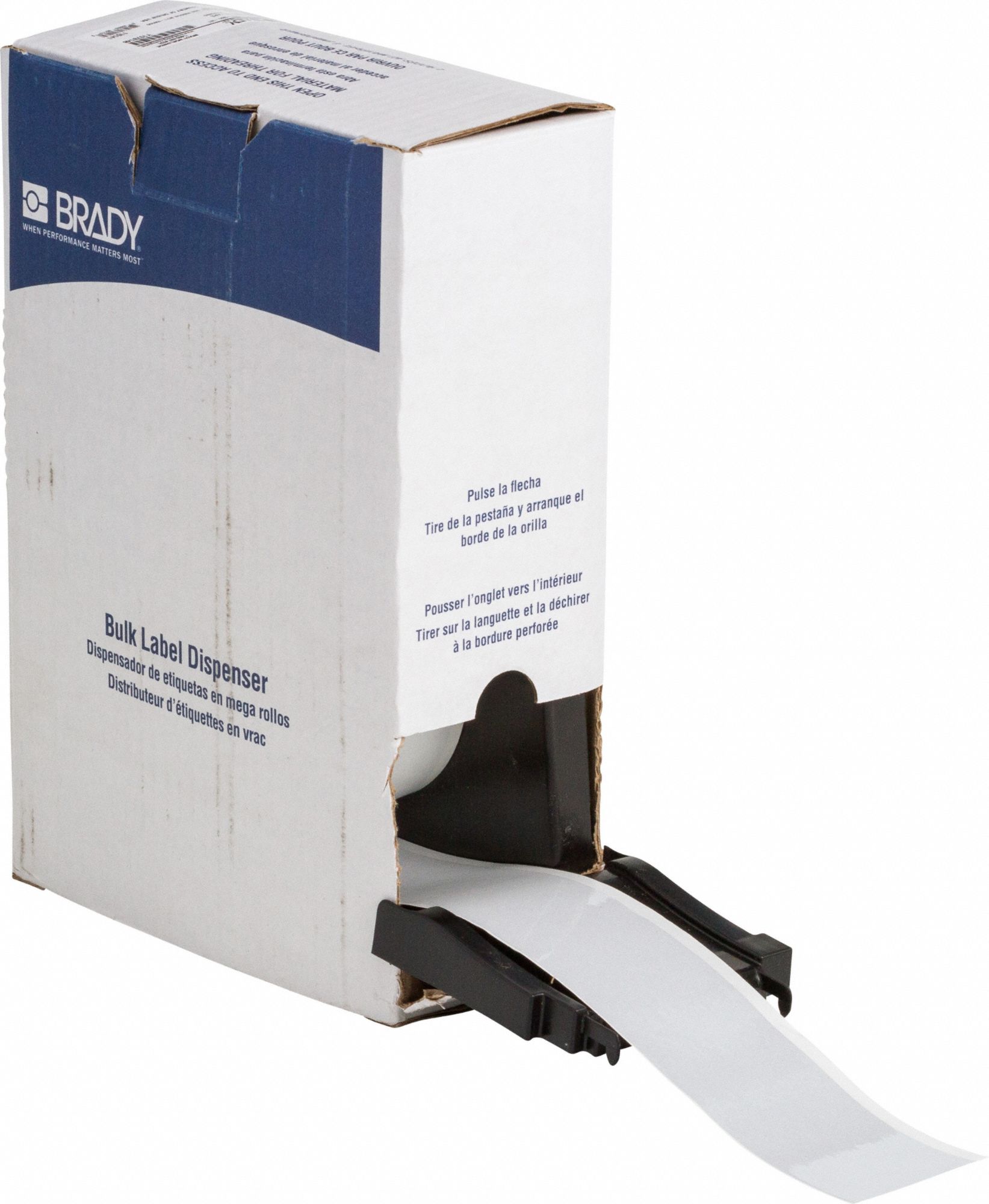 Brady J50C-8000-2595 Inkjet-Receptive Labels, B2595