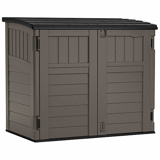 34 cu ft Capacity, Gray, Plastic Storage Cabinet - 795FF4