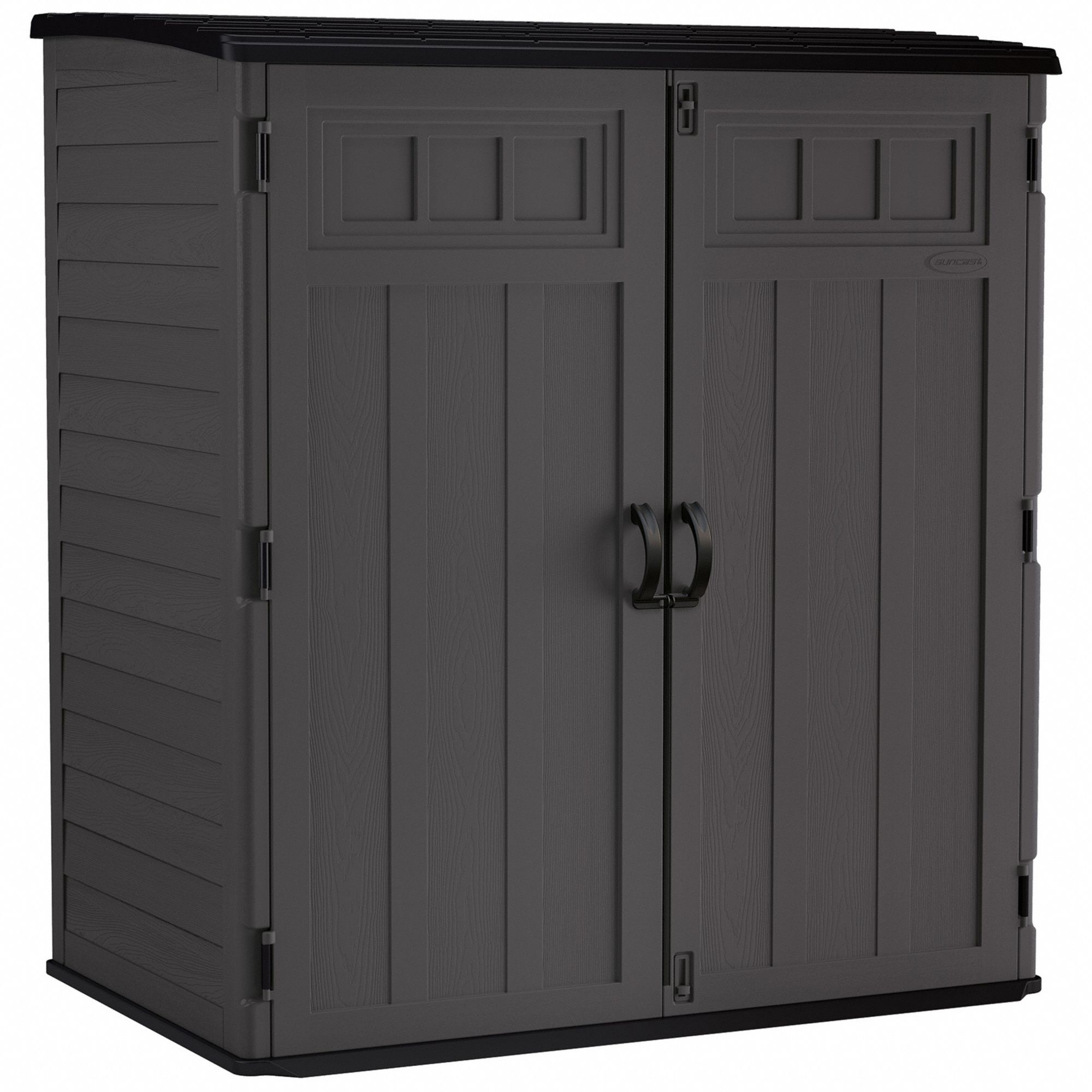 106 cu ft Capacity, Dark Gray, Plastic Storage 795FF3