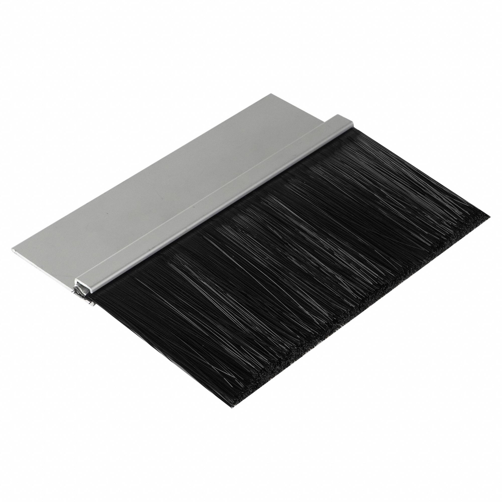 Brush Seal: Straight, Nylon, 3 in Brush Lg, 7 5/6 ft Composite Widths