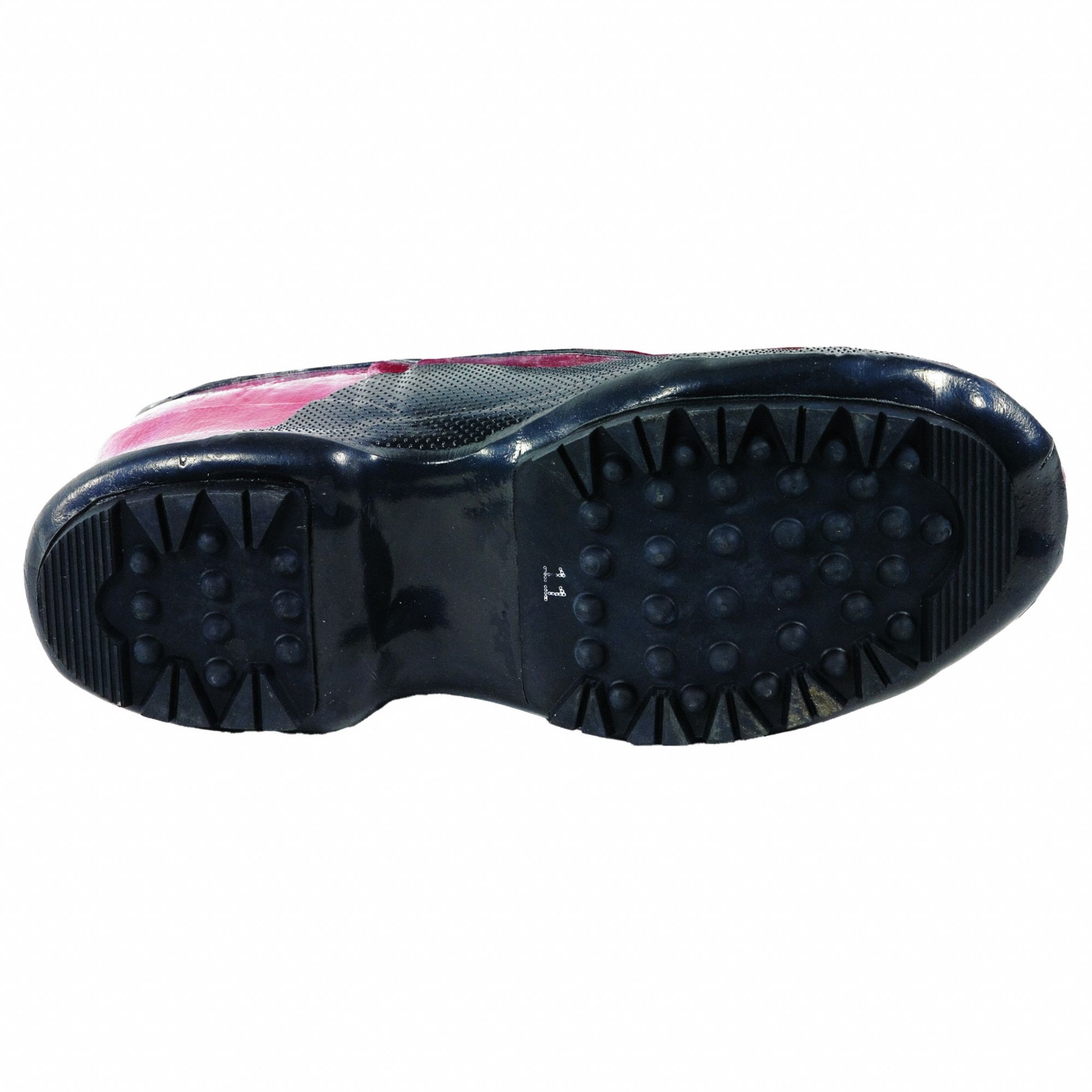 Overshoe: Black/Red, Ankle