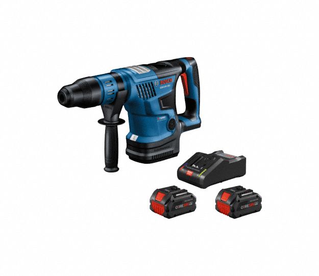 BOSCH ROTARY HAMMER KIT CORDLESS 18V 8 AH SDS MAX 0 TO 1 9 16