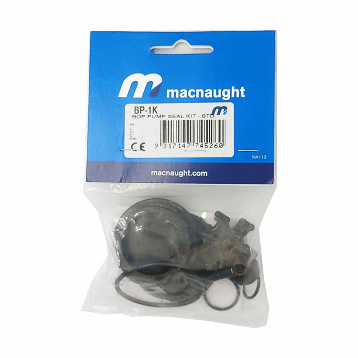 MACNAUGHT Impeller and Seal Kit: Impeller and Seal Kit, BP-1K, Hand Operated Drum Pump, BOP. Key specifications — Product Type: Impeller and Seal Kit; Manufacturer Part Number: BP-1K; Brand: MACNAUGHT; Compatible Accessory Type: BOP; Compatible Pump Type: Hand Operated Drum Pump; Chemical Compatibility: Oil; Compatible Manufacturer Model Number: BP60S-OLA; Compatible Brand: Macnaught.