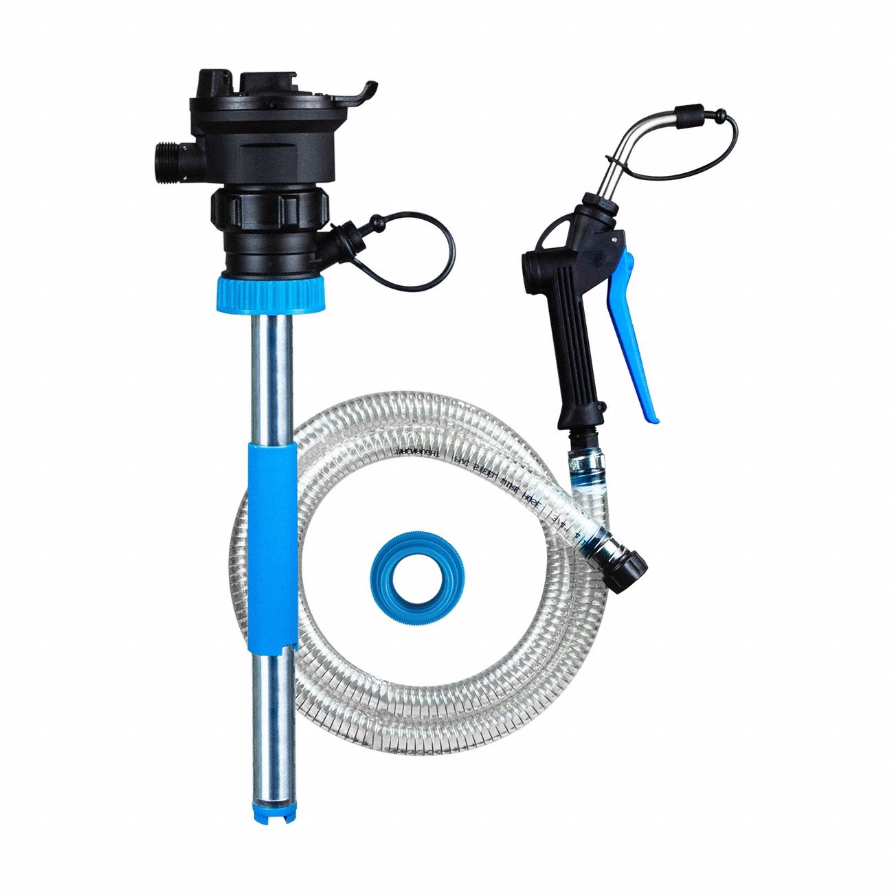 Battery Operated Pump: Pumps with Discharge Hose & Nozzle, 18V Battery Size, 41/500 hp HP