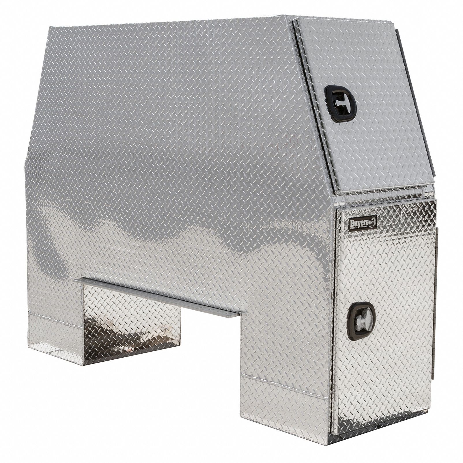 Backpack: Backpack Truck Box, Aluminum, 62 in Overall Dp, 24 in Overall Ht, Silver