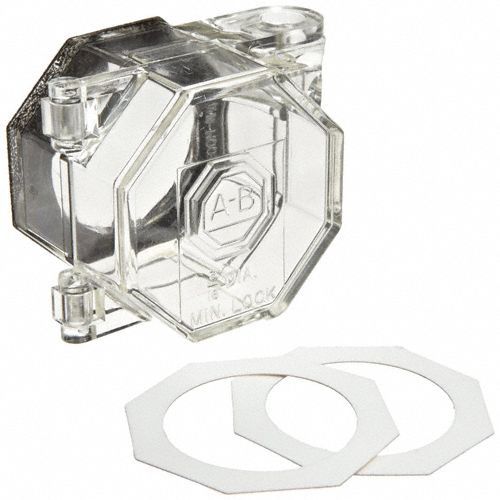 Push Button Lockout Clear 3/16 In Dia.