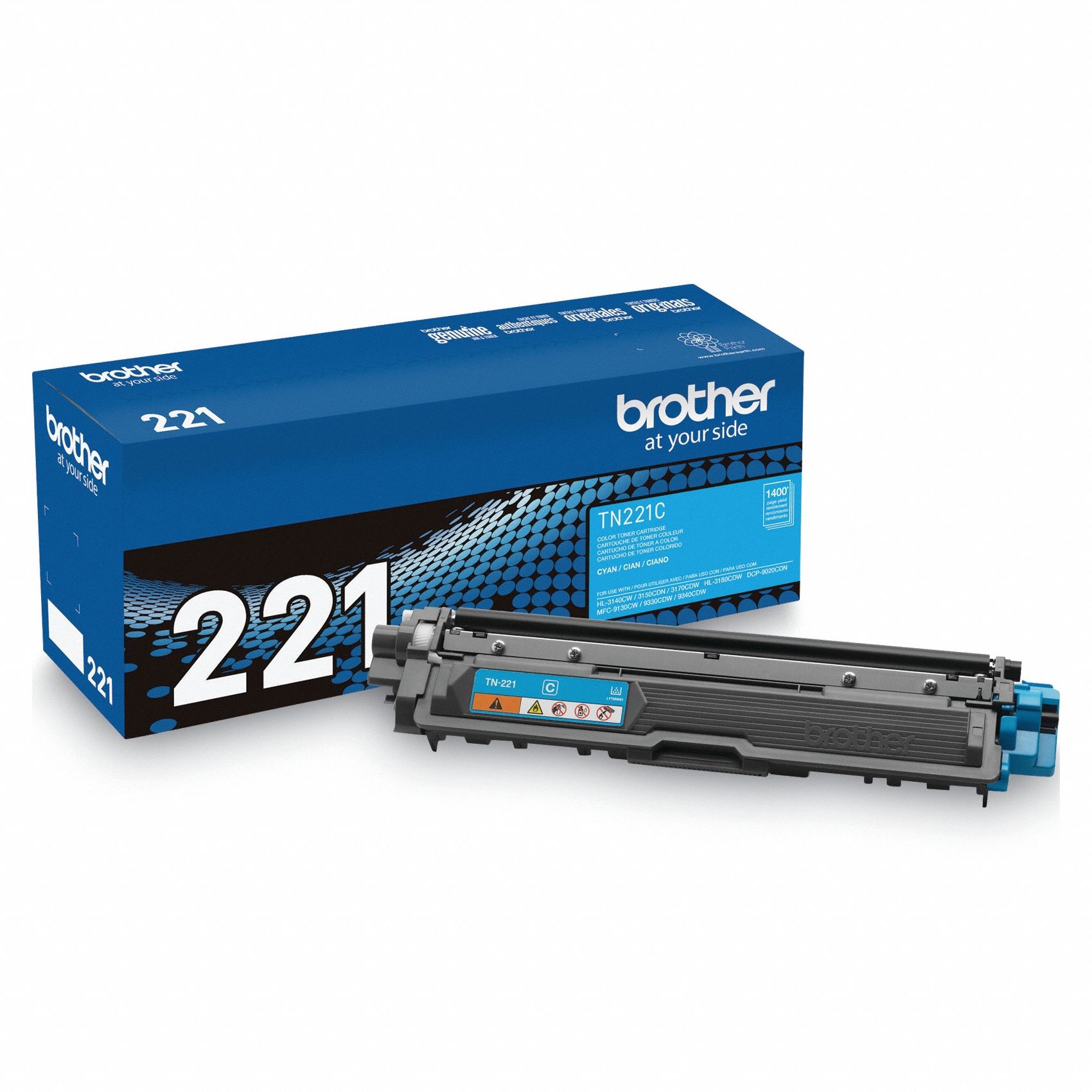 Toner Cartridge, Standard Yield, Cyan