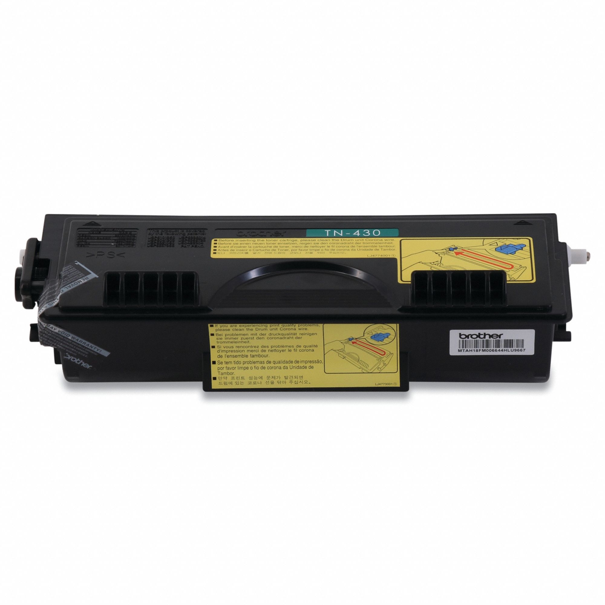 Toner Cartridge: TN430, Black, Black