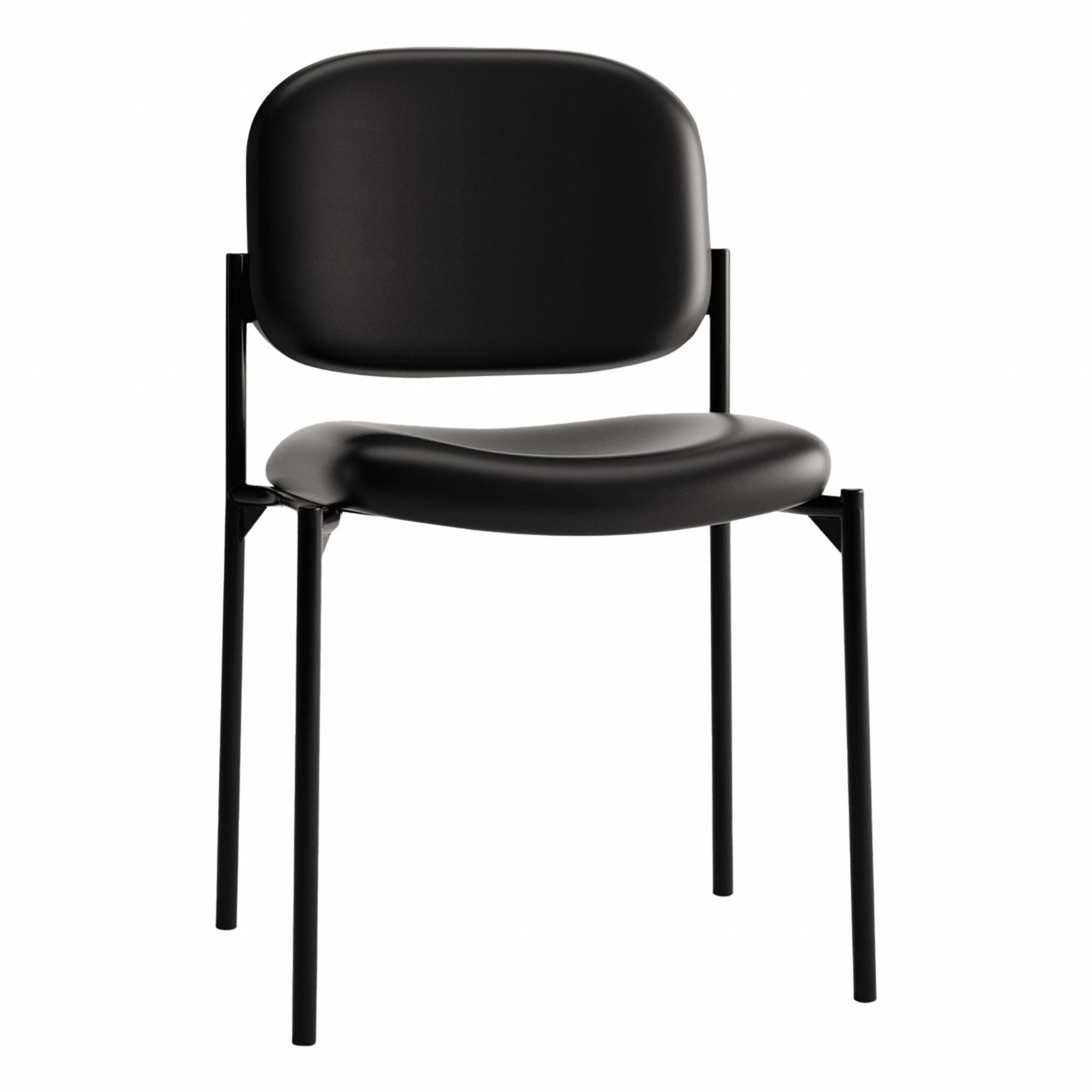 Stacking Chair: Leather,