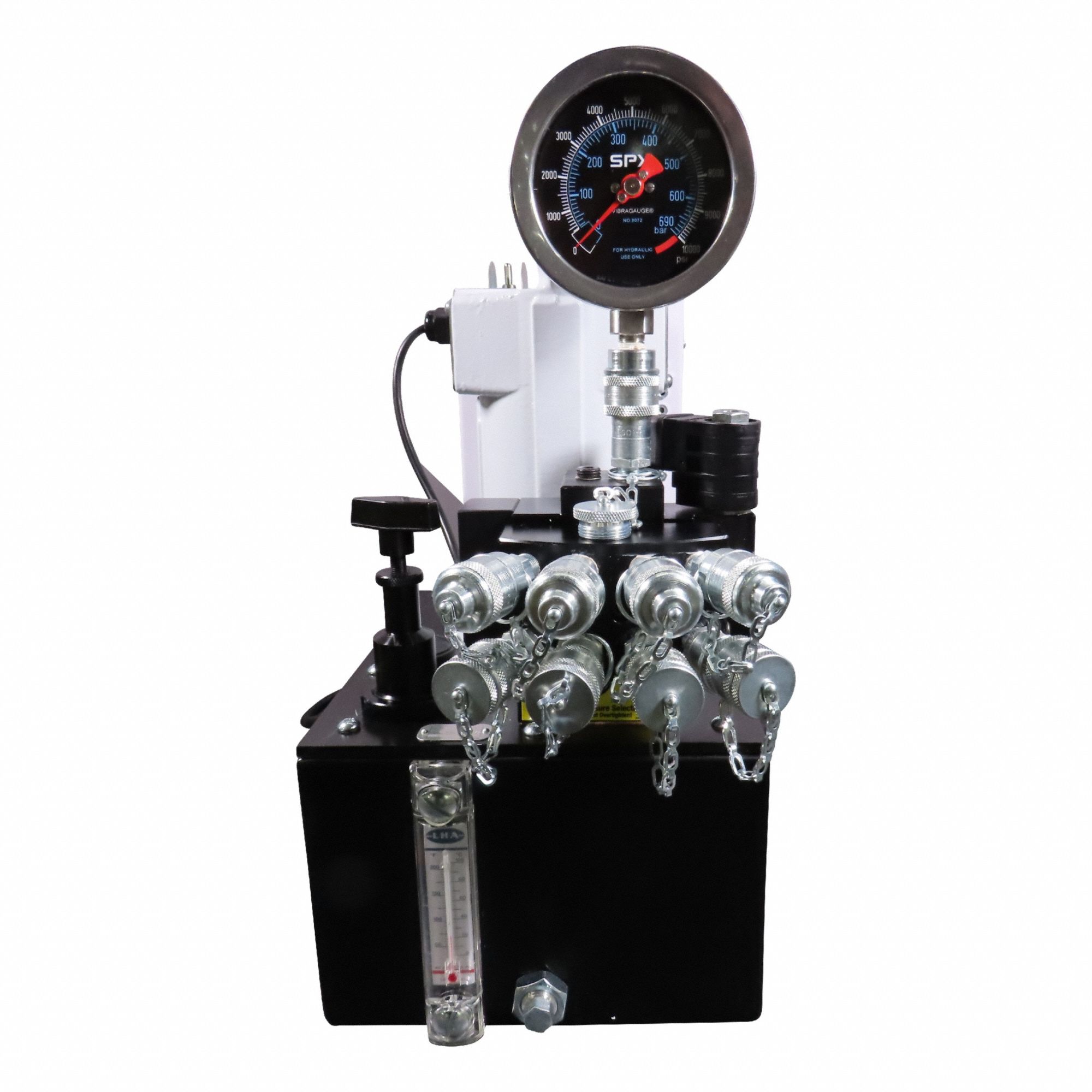 BOLTING Electric Pump: 10,000 psi Max. Op Pressure, 704 cu in/min Max. Flow Rate, 1 1/8 hp Max. HP (MPN PE55TWP-4-BS). Key specifications — attr941810: PE55TWP-4-BS; attr941814: Retract.