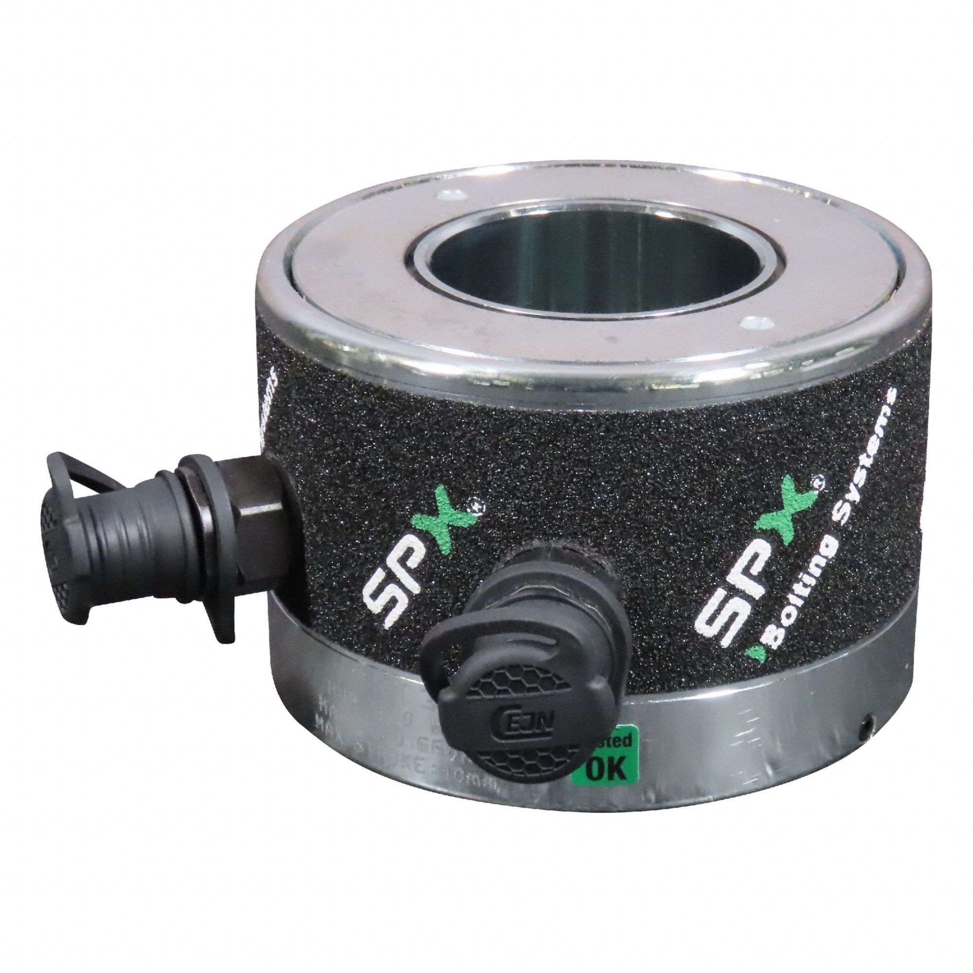 Spring Return Tensioner: 148, 381 lbf Capacity, 6.822 sq in Hydraulic Area