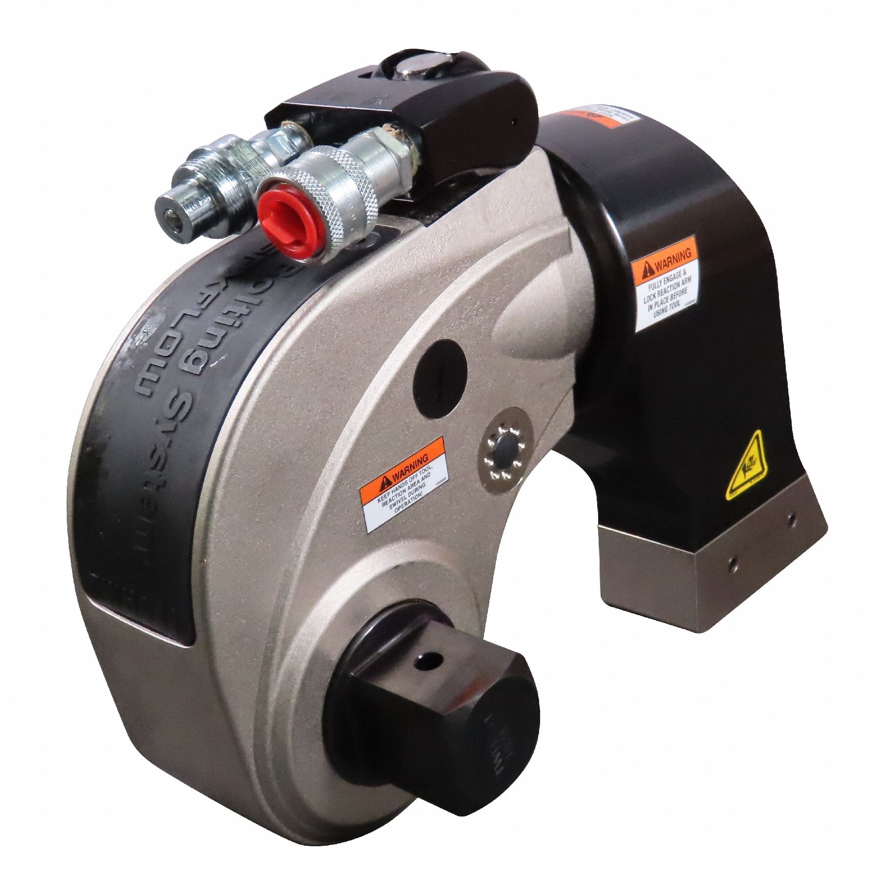 BOLTING Low Profile Hydraulic Torque Wrench: TW Series, 15,096 N-m, 11,134 lb-ft, For TW Series (MPN TWHC11). Key specifications — attr653139: TWHC11; attr653144: TW; attr653147: BOLTING; attr653153: TWHC; attr653154: TW Series; attr653169: Steel; attr653188: Torque Wrench; attr653198: Square.
