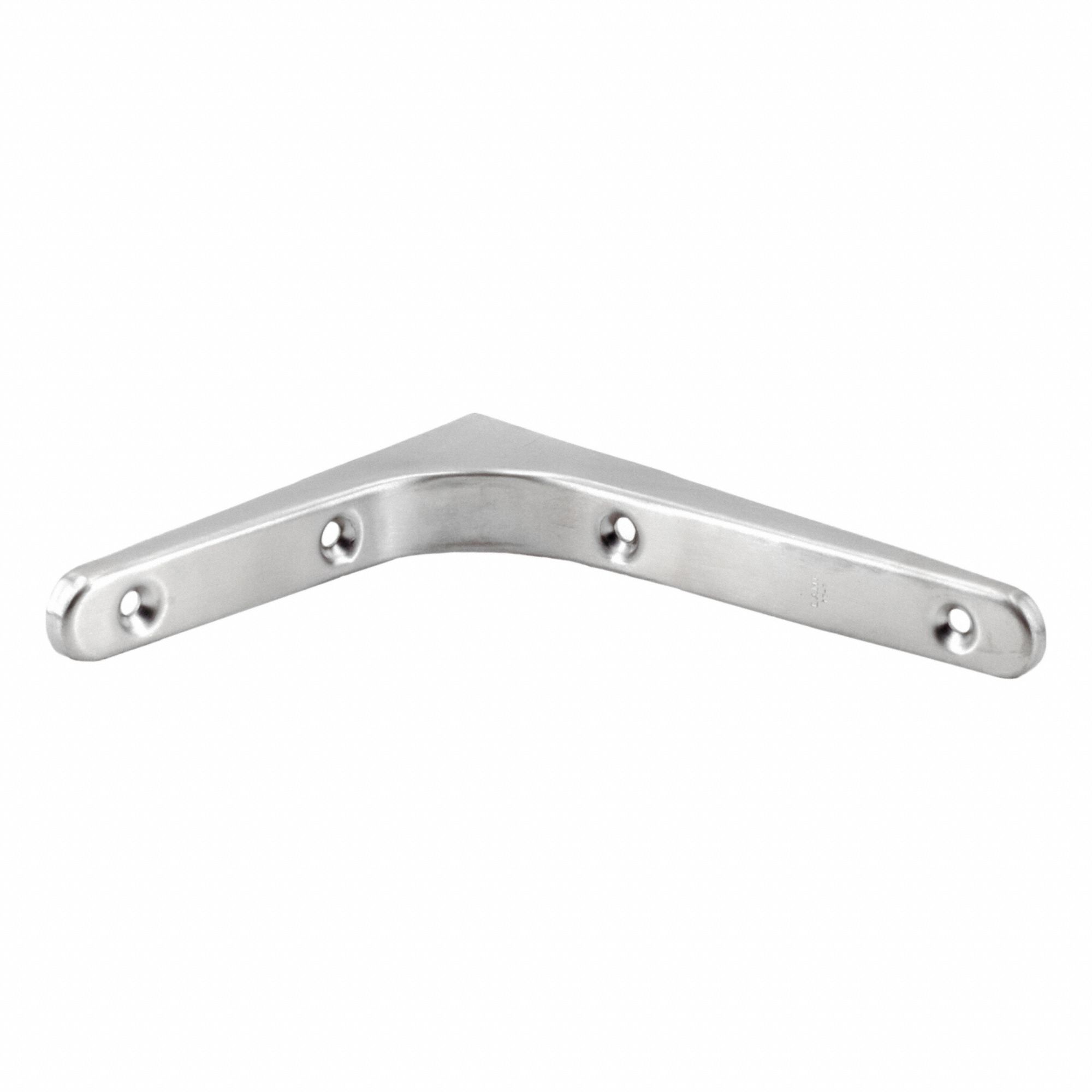 Shelf Bracket: 3 15/16 in Lg, 4 23/32 in Ht, 19/32 in Wd, 44 lb Capacity