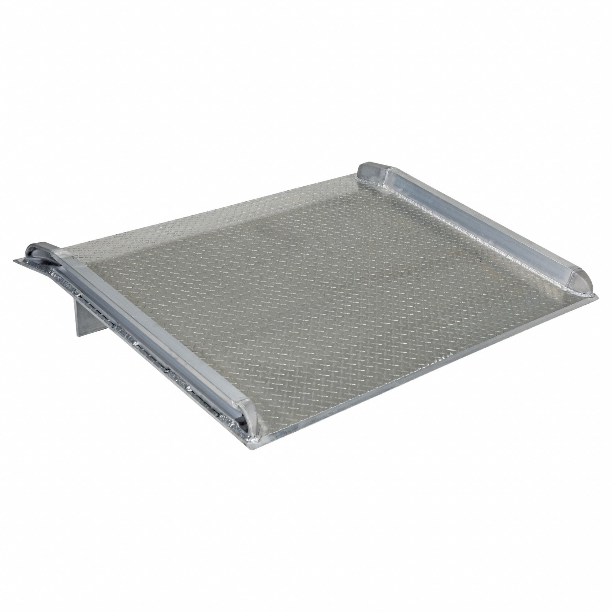 DOCK BOARD, 15,000 LB LOAD CAPACITY, 59⅞ IN OVERALL L, 60 IN OVERALL W, DIAMOND TREADPLATE