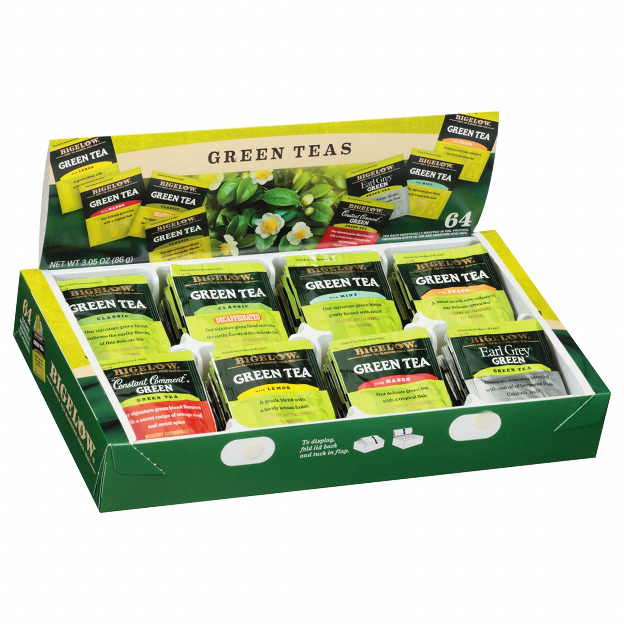 Tea, Bigelow Green Tea, PK64