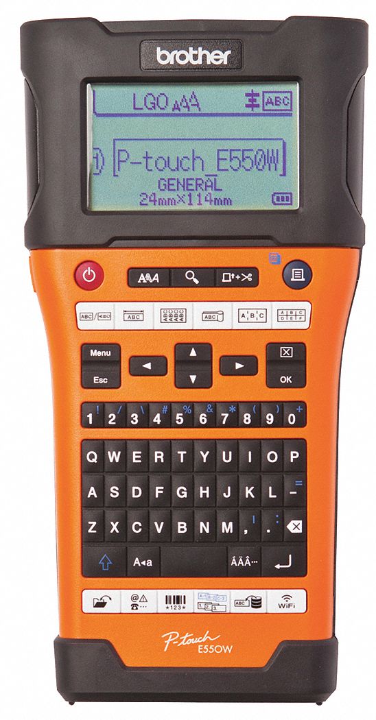 WIRELESS HANDHELD LABEL MAKER, P-TOUCH EDGE, 180 DPI, 1.2 IN/SEC SPEED, 15/16 IN MAX TAPE W, 2.3 LBS