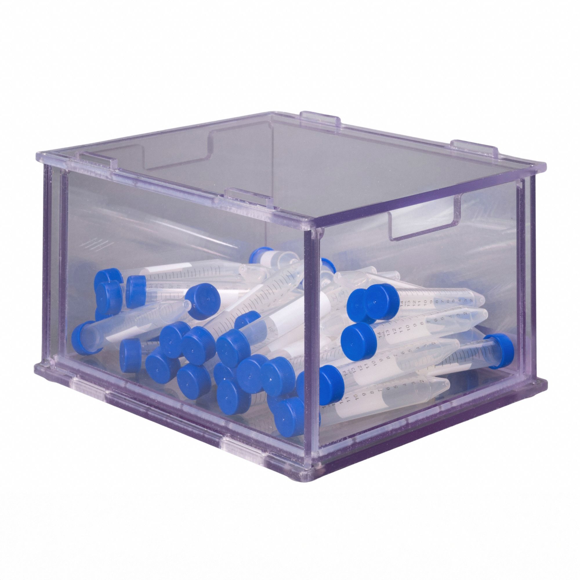 Lab Storage System: 10 1/4 in Overall Wd, 6 in Overall Ht, 8 7/8 in Overall Lg, PETG, Clear (MPN BTSYSDWR795). Key specifications — Material: PETG; Mounting Location: Benchtop; Color: Clear; Product Type: Drawer; Total Holding Capacity: Misc Lab Supplies; Brand: POLTEX.