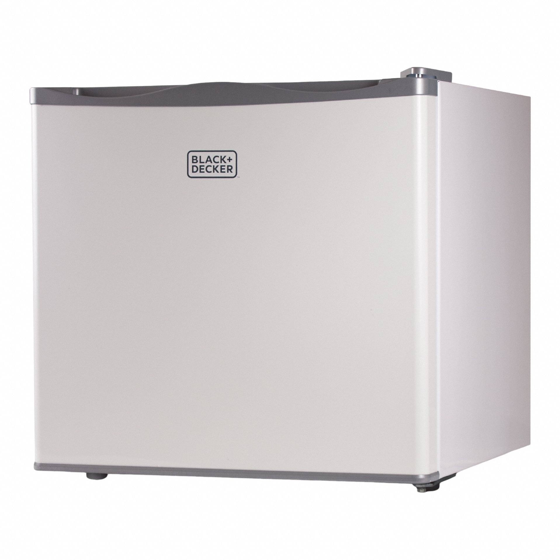 Upright Freezer: White, 1.2 cu ft Capacity, Energy Star Compliant, Up to 5.9 cu ft